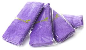screen mom screen cleaning purple microfiber cloths (4-pack) – best for led, lcd, tv, ipad, tablets, computer monitor, flatscreen