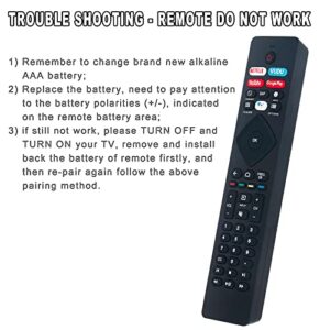 New RF402A-V14 Voice Remote Control Replacement for Philips Android TV 43PFL5604/F7 43PFL5704/F7 50PFL5604/F7 50PFL5704/F7 55PFL5604/F7 55PFL5704/F7 65PFL5604/F7 65PFL5704/F7 75PFL5704/F7