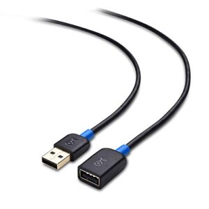 Cable Matters 3-Pack Short USB to USB Extension Cable 3 ft (Male to Female USB Extender Cable, USB Extension Cord)