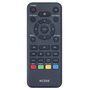 new nc098 replaced remote control for philips blu-ray dvd player bdp1502/f7 bdp1502f7