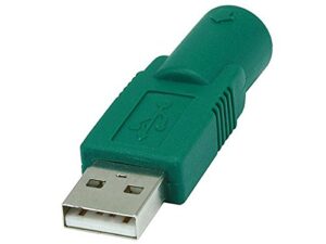 monoprice usb male to ps2 converter for logitech brand (102209)
