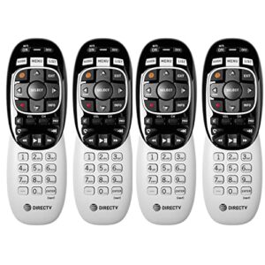 Lot of 4 DirecTV RC73 remote controls for Genie HR34 HR44 all HD DirecTV brand receivers