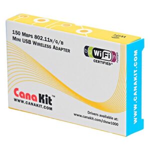 CanaKit Raspberry Pi WiFi Wireless Adapter / Dongle (802.11 n/g/b 150 Mbps)