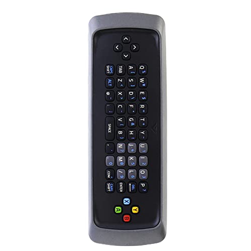 XRT302 QWERTY Keyboard Replace Remote Control fit for Vizio TV E601i-A3 E701i-A3 E650i-A2 D650i-B2 M420SV M470SV M550SV M320SR M370SR M420SR E3D320VX E552VL E472VL M470VSE M650VSE M550VSE M420KD
