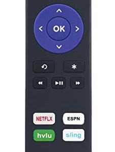 VINABTY Replaced IR Remote fit for Roku Express 3700 3900 3930 Express+ 3710 3910 3931 Premiere 3920 4620 Premiere+ 4630 Ultra 4640 4660 4662 4670 1SE 2710 2 4210 2 XD 3050 2 XS 3100 3 4200 4 4400