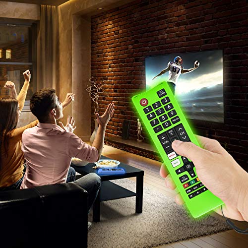 [3 Pcs] Protective Cover for Samsung TV Remote, Silicone Protective Case Compatible with Samsung Smart TV Remote BN59-01301A Bn59-01315A Bn59-01199F [Light Weight/Anti Slip/Shock Proof/Glowing]