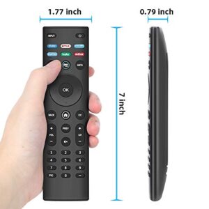 UNOCAR Remote for Vizio Smart TV Remote XRT-140 and Vizio Smart TV Quantum 4K UHD HDR OLED HDTV SmartCast, Vizio D M P V Series LED LCD 24 32 40 43 50 55 58 60 65 70 75 85 inch TV Watchfree