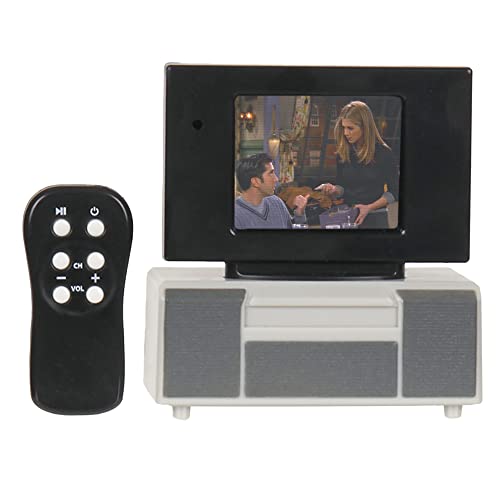 Basic Fun New Fall '21 - Tiny TV Classics - Friends Edition - Newest Collectible from Watch top Friends Scenes on a Real-Working Tiny TV (with Working Remote)!