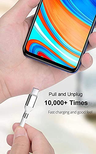 JJKKZVZ 2Pack Upgraded Magnetic USB C to USB C Fast Charging Cable (3ft 60W), Magnetic Charging Cable, USB 2.0 Type C Charging Data Transfer Cable with Soft Protective Tube for All USB C Devices