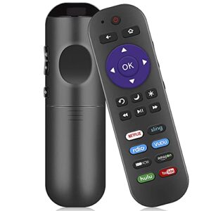 gvirtue universal remote control applicable for tcl roku tv remote all tcl roku smart led qled tvs