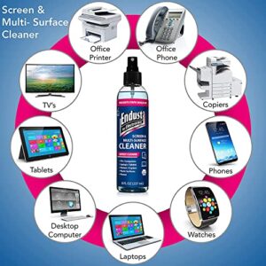 Endust for Electronics Screen Cleaner Spray, Electronic Anti-Static Cleaning Gel and Dusting Pump Multi-Surface Spray, For Plasma, LCD, Tablet, and Computer Screens, Monitor and Keyboard, Phone(11414)