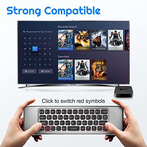 WeChip W3 Air Mouse 4-in-1 W3 Voice Remote 2.4g Wireless Remote Control for Nvidia Shield/Android Tv Box/PC/Projector/HTPC/All-in-one PC