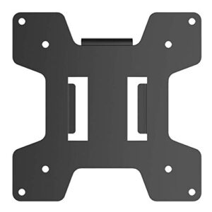 wali vesa mounting plate 75 by 75 mm to 100 by 100 mm for wali monitor mounting system (vesa-1), 1 pack, black