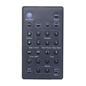 new remote control compatible with bose wave music system 3 iii (black color)