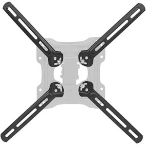 vivo steel vesa mount adapter plate brackets for lcd screens, conversion kit for vesa up to 400x400mm, mount-ad4x4