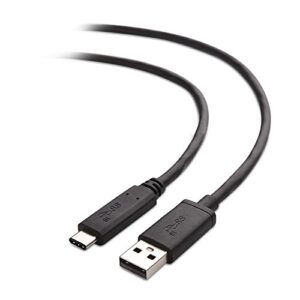 [usb-if certified] cable matters 10 gbps gen 2 usb a to usb c cable 3.3 ft (usb c to usb cable) in black