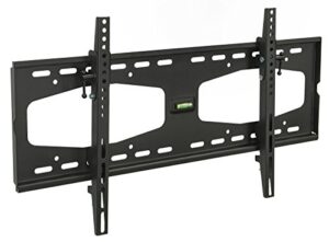 mount-it! slim tilting tv wall mount bracket for 32-55 inch samsung, sony, vizio, lg, sharp tvs with low profile design up to vesa 600x400mm, black