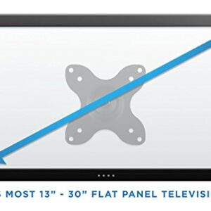 Mount-It! TV Wall Mount, Universal Fit for 19, 20, 24, 27, 32, 34, 37 and 40 Inch TVs and Computer Monitors, Full Motion Tilt and Swivel 14” Extension Arm, VESA 75, 100 Compatible