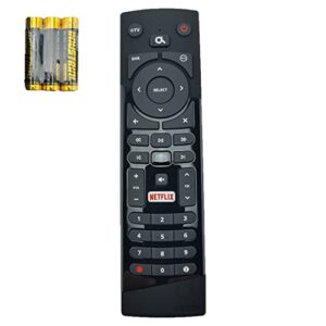 altice remote control with bluetooth, speech, and netflix button batteries included