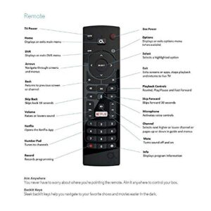 ALTICE Remote Control with Bluetooth, Speech, and Netflix Button Batteries Included