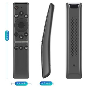 Gvirtue Universal Voice Remote Control for Samsung TV Remote All Samsung LED QLED UHD SUHD HDR LCD HDTV 4K 3D Curved Smart TVs, with Shortcut Buttons for Netflix, Prime Video, Samsung Plus