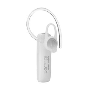 Yoidesu TWS Wireless Bluetooth Ear-Hook Earbuds Portable True Wireless Earbuds Noise-Canceling Hands-Free Sports & Exercise in Ear Business Headphones (White)