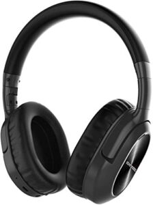 atune analog atune analog bluetooth wireless active noise cancelling headphones with microphone overear lightweight foldable 20h playtime comfortable protein earpads microusb charge porttelescopic arm