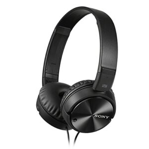 sony mdr-zx110na overhead noise cancelling headphones – black