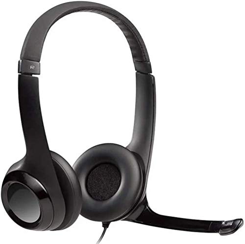 Logitech LOG981000014 Inc H390 Usb Headset with Noise-Canceling Headphones(Certified Refurbished)