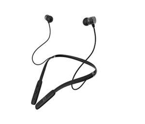 ifrogz audio – flex force wireless bluetooth neckband earbuds – black