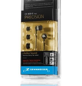 Sennheiser CX 400-II Precision Ear-Canal Phones with Bass-Driven Stereo Sound (Black)