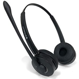 Spracht HS-2051 Zum Maestro BT Dual Ear Wireless Bluetooth Headset with Base Station