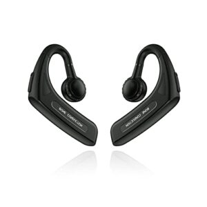 essonio bone conduction headphones open ear headphones with microphone ipx5 waterproof wireless bluetooth headset for cell phones