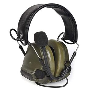 ZTAC 【Z-TAC Official Store】 Z-Tactical Comta II Style Headset G:2 Mil-Spec ZH041 Fit with Military PTT(Except PTT) Noise Canceling Sound Collection Soundproof Tactical Headset with Mic FG