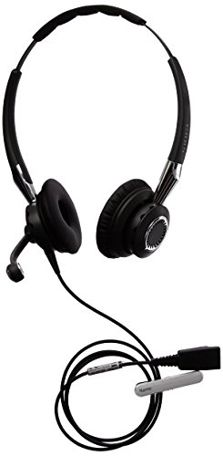 Jabra 2400 II QD Duo NC Wideband Wired Headset - Black