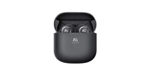 ausounds au-stream anc true wireless bluetooth noise cancelling earbuds, black