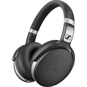 sennheiser hd 4.50 btnc bluetooth wireless headphones with active noise cancellation, black and silver (discontinued by manufacturer)