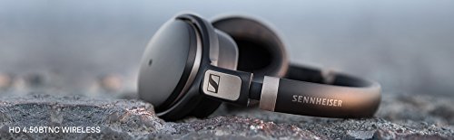 Sennheiser HD 4.50 BTNC Bluetooth Wireless Headphones with Active Noise Cancellation, Black and Silver (Discontinued by Manufacturer)