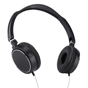 liyeehao 93db portable wired headset, support fm automatic search, foldable noise cancelling headphone, for sports for travel
