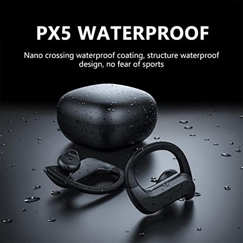 Lunjee TWS Wireless Headphones Bluetooth Earphones Noise Canceling Sports Waterproof Headset 9D Stereo Wireless Earbuds with Microphone