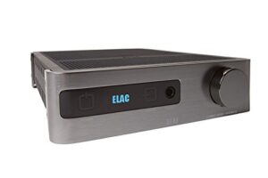elac ea series integrated amplifier, silver (ea101eq-g)