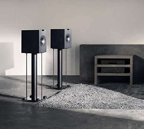 KEF Q350 Bookshelf Speakers (Pair, Black)