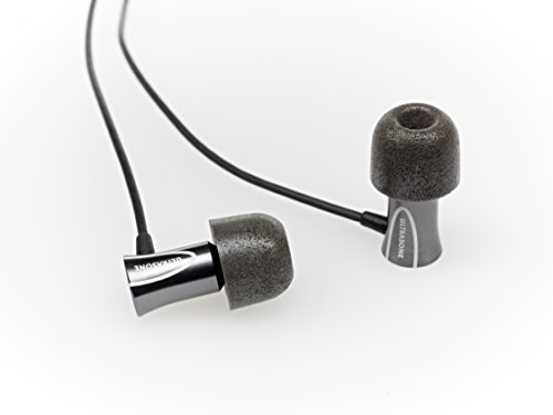 Ultrasone TIO Aluminum High Performance In Ear Headphones with Microphone, Remote Control and Transport Case
