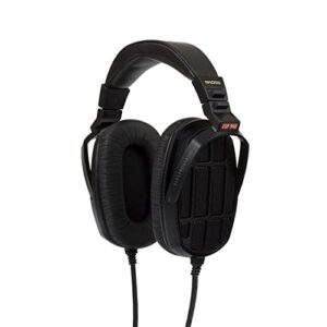 koss esp-950 electrostatic stereophone, full size over-ear headphone, leather carrying case included, black