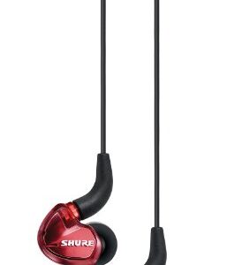 Shure SE535LTD Limited Edition Red Sound Isolating Earphones with Remote (Old Model) + Microphone