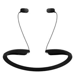 LG TONE Flex Wireless Bluetooth Stereo Neckband Earbuds HBS-XL7 - 32-Bit Hi-Fi DAC, Meridian Audio, Black