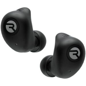 Raycon Fitness Earbuds True Wireless Bluetooth with Built in Mic 54 Hours of Battery IPX7 Waterproof and Charging Case with Talk, Text, and Play Bluetooth 5.2 Portable Sport (Carbon Black)