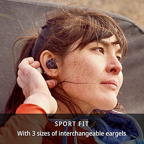 Jaybird Vista 2 True Wireless Bluetooth Headphones With Charging Case - Premium Sound, ANC, Sport Fit, 24 Hour Battery, Waterproof Earbuds With Military-Grade Durability - Black