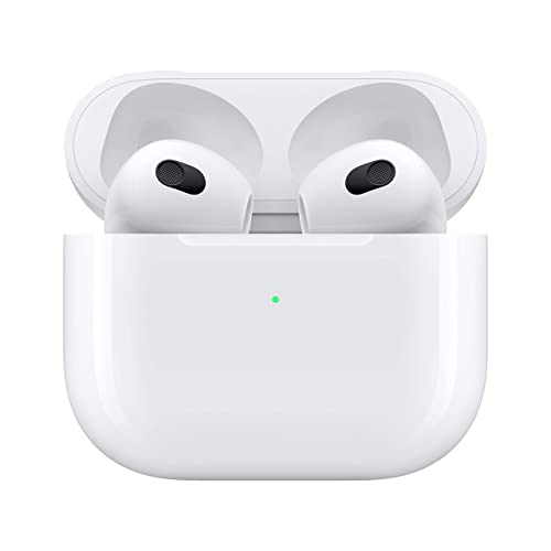 Apple AirPods with Lightning Charging Case (3rd Generation) (Renewed)