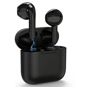 wireless earbuds,wireless headphones bluetooth 5.0 headphones in ear,headphones 3d hifi noise cancellation ear buds built-in mic with charging case,touch control earphones for iphone/android/ios